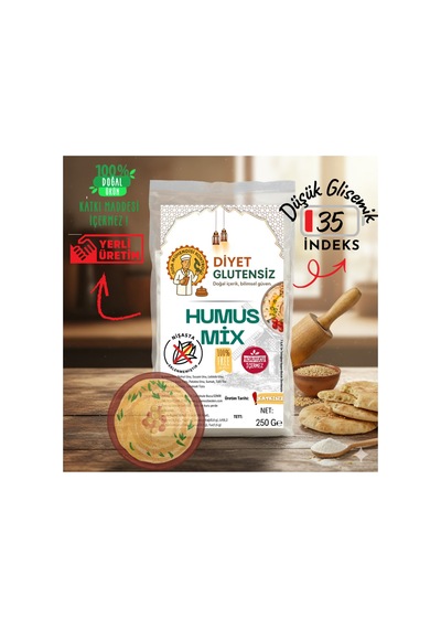 Glutensiz Humus Mix Toz 250 G