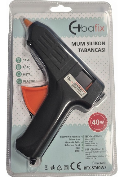 Bafix Silikon Tabancası 40w Siyah