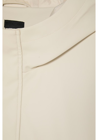 Defacto Regular Fit Kapüşonlu Çıtçıtlı Astarlı Suni Deri Parka H2892ax26aubg721 Bej-bg721