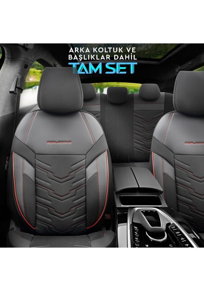 Otom Reflective Design Premium Stitch Tech Oto Koltuk Kılıfı 553158659