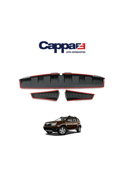 Dacia Duster Arka Cam Üstü Spoyler Mat Siyah Abs 2010-2017