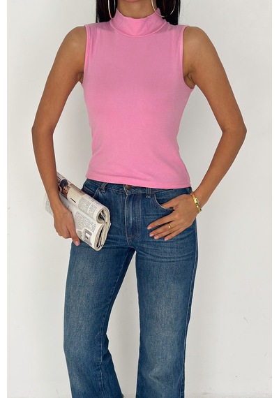 Noa & Noa Kadın Kolsuz Boğazlı Basic Body Sleek Core Pembe Noa & Noa Kadın Kolsuz Boğazlı Basic Body Sleek Core Pembe