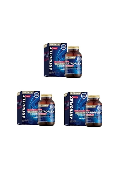 Normal Kolajen Oluşumuna Katkıda Bulunan Artroflex Hya C-ıı 90 Tablet 3
