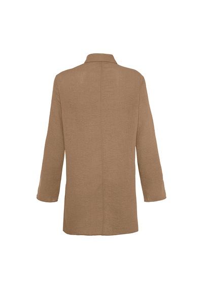 Aker 24bs02130111 Küçük Beden Bluz 24bs02130111 007 Kahverengi Kahverengi