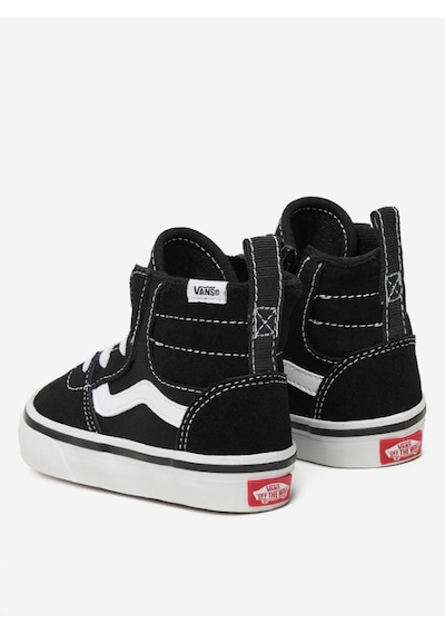 Vans Ashwood Hi Decon Side Zip Çocuk Spor Ayakkabı Vn000dbtba21 Vn000dbtba21 Sb Siyah-beyaz
