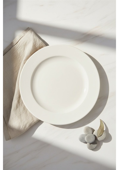 Tuna Pasta Tabağı 21cm Krem Rinart