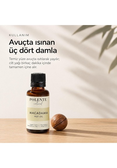 Makademya Cevizi Yağı,%100 Saf, Soğuk Sıkım, 30 Ml