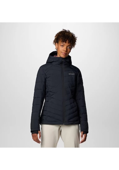 Columbia Wk7505 Joy Peak Iı Hooded Jacket Kadın Mont 2089041010 Siyah
