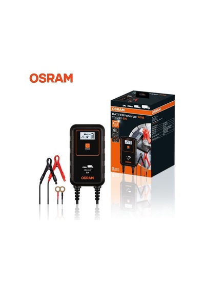 OSRAM ŞARJ REDRESÖRÜ (AKÜ ŞARJ CİHAZI) OTOMATİK 8 A (12V-24V)