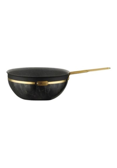 Brioni Selection Sls - 147 Granit Kapaksız Wok Tava Siyah 26 CM
