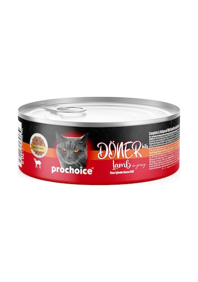Prochoice Döner Lamb, Sos İçinde Kuzu Etli Tam & Dengeli Yetişkin Kedi Maması 70 Gr X 12 Adet 103 Ivory