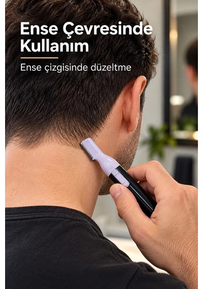 Kaş Ve Bıyık Şekillendirici İnce Başlıklı Sakal Düzeltici