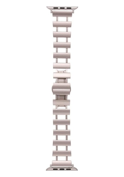 Apple İle Uyumlu Watch 38mm/40mm Krd-96 Metal Kordon Starlight Çok Renkli
