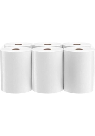 Riva Hareketli Rulo Kağıt Havlu - Makine Havlusu - 3 Kg. - 21 Cm. - 2 Kat - 6'lı Koli
