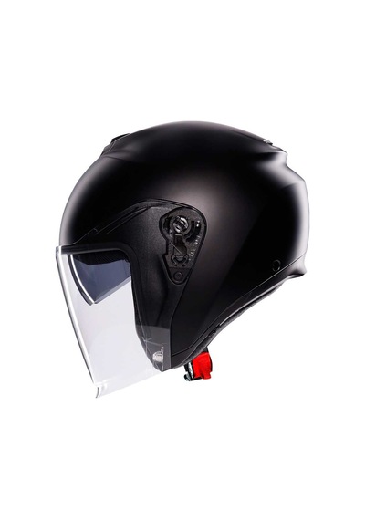 Agv İrides Mono Güneş Vizörlü Açık Kask Mat Siyah