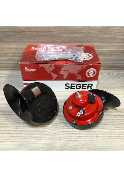 Seger 12V Dadat Korna Tek Fişli Takım Salyangoz
