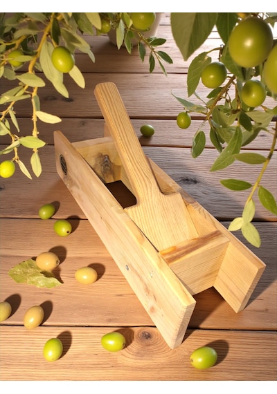 Zeytin Kırma Aparatı Ahşap