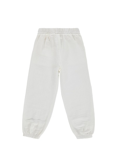Civil Girls Jogger 6-9 Yaş Pantolon - Beyaz