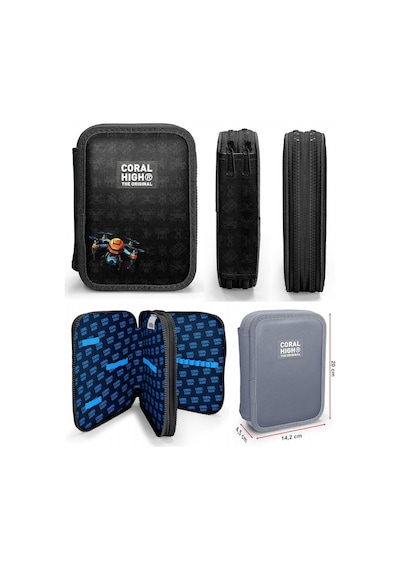 Coral High Drone Pilotu Siyah Erkek Çocuk Okul Çantası Ve Organizer Kalemlik Seti - İlkokul Ve Ortaokul Siyah - Beyaz Coral High Drone Pilotu Siyah Erkek Çocuk Okul Çantası Ve Organizer Kalemlik Seti - İlkokul Ve Ortaokul Siyah - Beyaz