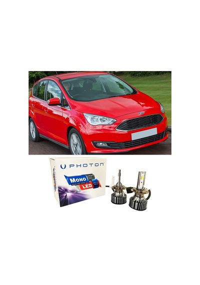 Ford C-max Kısa Far Ampulü H7 Mono Yeni Seri Beyaz 2010-2019
