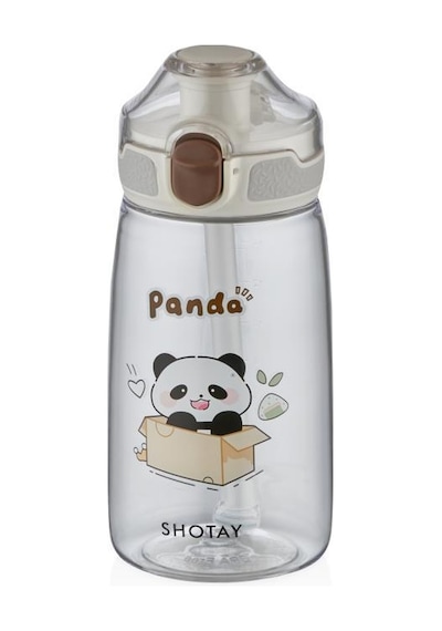 Shotay Child Çocuk Su Matarası Tritan Beyaz 550ml