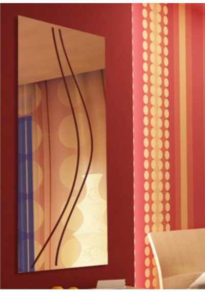 M3 Decorium Virgül Dekoratif Ayna Gümüş