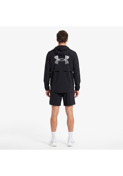 Under Armour Velociti Pro Storm Erkek Siyah Koşu Ceket 6005897
