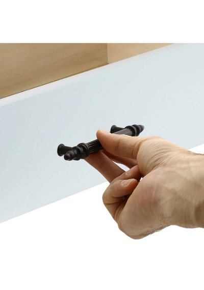 Zirve Kulp Siyah 96 Mm Plastik Siyah
