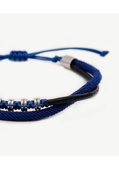 Yargıcı Deri Sarmalı Paracord Bileklik 26yebj8003x 021 Çok Renkli