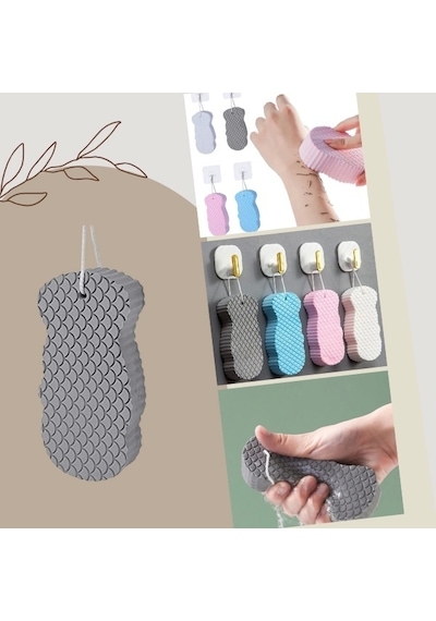 Banyo Vücut Duş Peeling Süngeri Ekstra Yumuşak Sihirli Vücut Süngeri