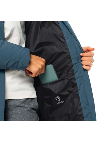 Jack Wolfskın Jack Wolfskin Marienplatz Coat Rds Kadın Mavi Outdoor Ceketi C0539 İndigo