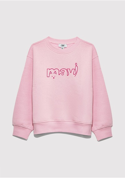 Mavi - Pembe Sweatshirt 7s10162-70973 Pembe
