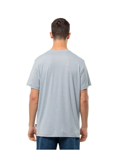 Jack Wolfskin Brand T M Erkek Tişört 1809771tr-mavi Mavi