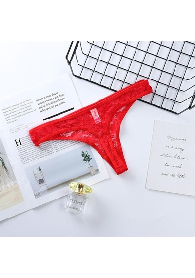Liona Dantel Kırmızı G-String