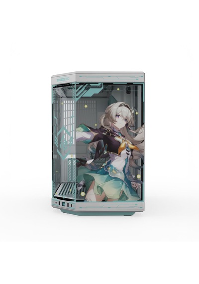 Hyte Y70 Firefly Honkai Star Rail Limited Edition Temperli Cam Usb 3.2 E-atx Dual Chamber Mid Tower Gaming Kasa Cs-hyte-y70-fırefly-jp