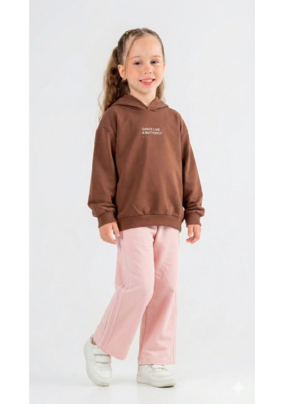 Xo Kids Kız Çocuk 2li Kombin Takım 8-14 Yaş Set0391 Pembe