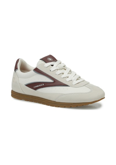 Lumberjack Murcıa Beyaz Kadın Sneaker Beyaz-bordo