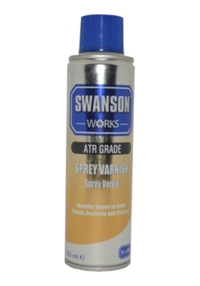 Swanson Sprey Vernik, Atr Grade, 250 Ml, Şeffaf