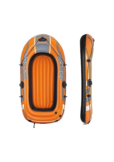 2 Kişilik Şişme Bot Hydroforce 196x114 Cm Bestway - 61100 Turuncu
