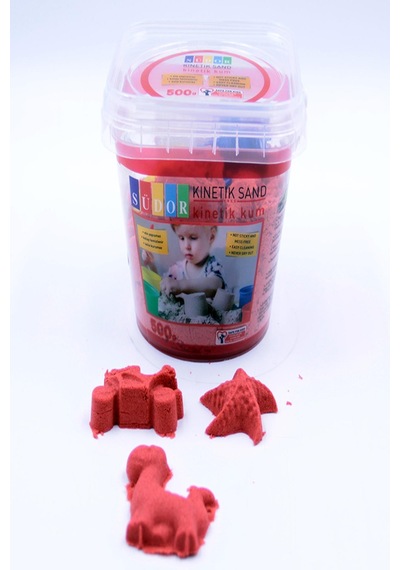 Südor Kinetik Kum Kovalı 500 Gr Kırmızı Ks02 3