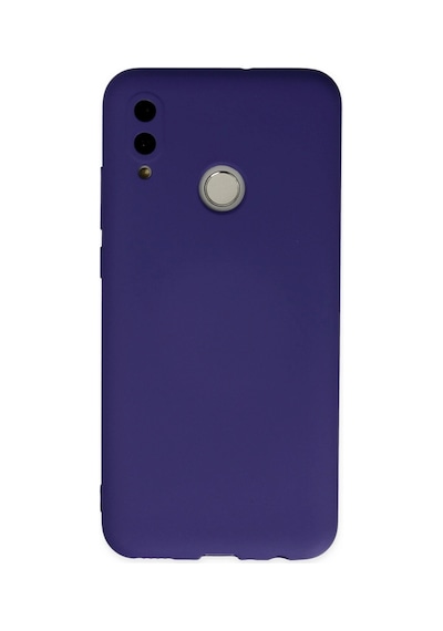 Huawei P Smart 2019 Kılıf Nano İçi Kadife Silikon - Mor -