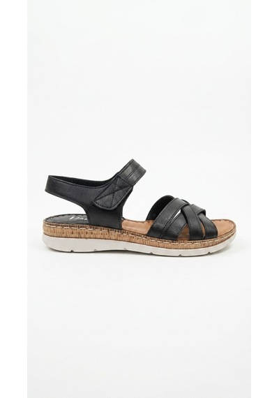 Siyah Kadın Hakiki Deri Sandalet 213.s-414-15450 Siyah Kadın Hakiki Deri Sandalet 213.s-414-15450