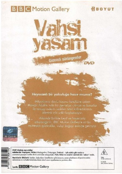 Bbc Motion Gallery - Vahşi Yaşam Gizemli Sürüngenler Adalarda Yaşayan Türler Renklerin Etkileri - Dvd