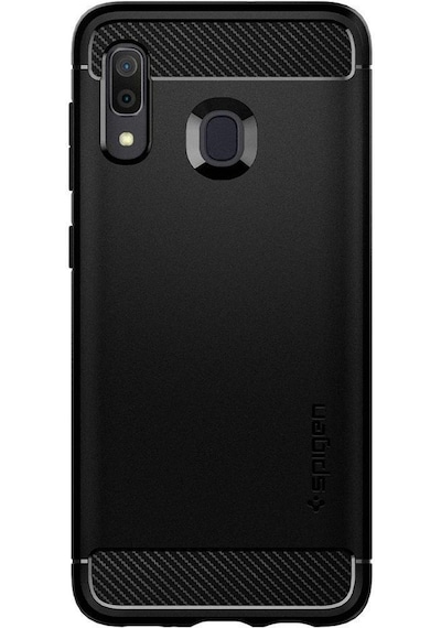 Spigen Galaxy Uyumlu A30 Kılıf ,spigen Rugged Armor Matte Black