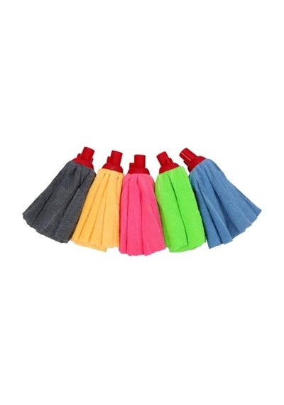 Havlu Mop Başlığı Mikrofiber, Süper Emici, Dayanıklı Ve Renkli Temizlik Bezi Tüm Mop Saplarına Uyumlu , Ka Genel