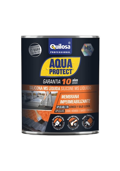 Quilosa Aquaprotect 1 Kg Gri Likit Ms Silicon Su Yalıtımı Ve Onarım Malzemesi