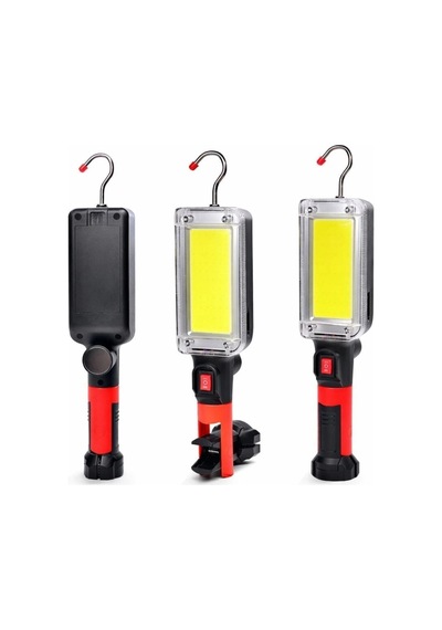 Gold Silver Gs-2040 1200 Lümenmıknatıslı Cob Led Tamirci Feneri