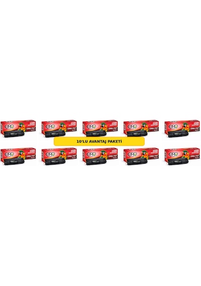 Canon İ-sensys Lbp151dw Uyumlu Toner - 10'lu  Paket