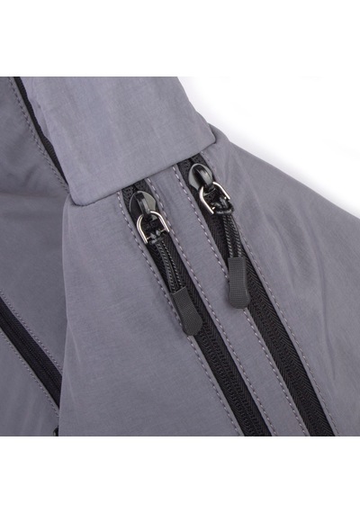 Nas Bag Kadın Büyük Boy Spor Şık Günlük Ultra Hafif Omuz Çantası En 40 Cm Boy 32 Cm Gri