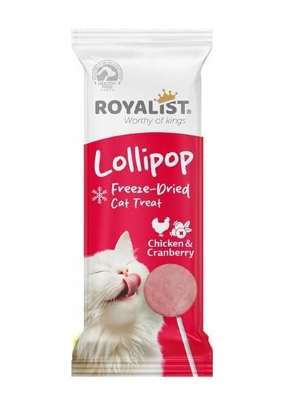 Lollipop Tavuklu Ve Kızılcıklı Kedi Ödülü 1,4gr